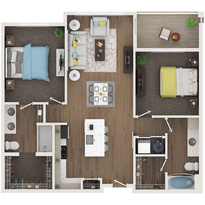 2 bedroom apartment for rent