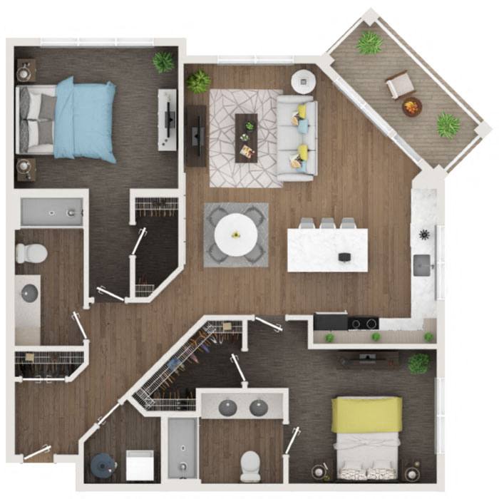 2 bedroom apartment for rent